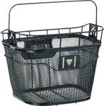 Topeak Front Basket with Fixer 3 Handlebar Bracket Black