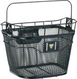Topeak Front Basket with Fixer 3 Handlebar Bracket Black