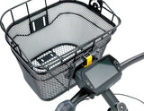 Topeak Front Basket with Fixer 3 Handlebar Bracket Black