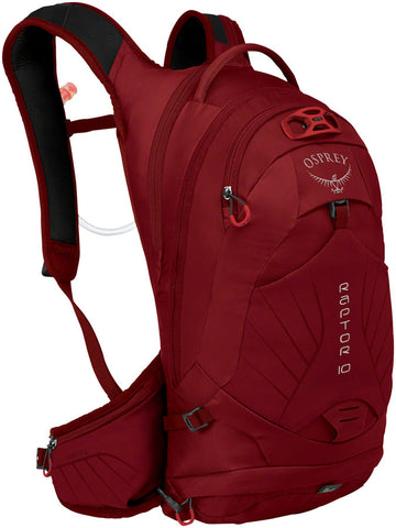 Osprey Raptor 10 Hydration Pack Wildfire Red