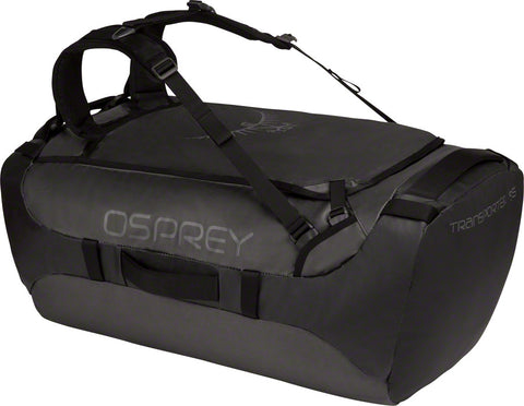 Osprey Transporter 95 Duffel Bag: Black