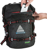 Axiom Monsoon Oceanweave P23+ Urban Pannier Black