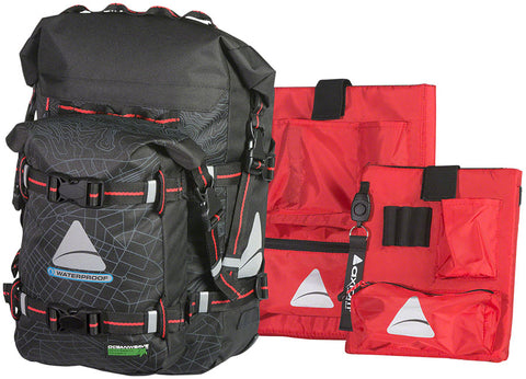 Axiom Monsoon Oceanweave P23+ Urban Pannier Black