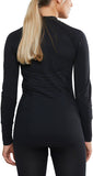Craft Active Intensity Long Sleeve Crew Neck Top Black/Asphalt WoMen's
