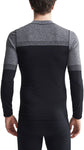 Craft Warm Intensity Crew Neck Long Sleeve Top Black Men's