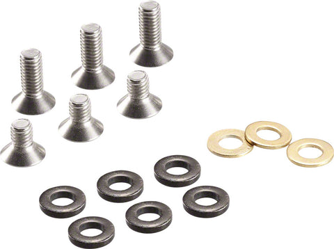 ethirteen ISCG Bolt kit 10mm/16mm Flat Head Bolts and Chain Line Spacers