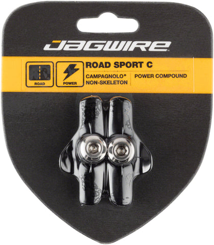 Jagwire Road Sport C Brake Pads Campagnolo NonSkeleton Black