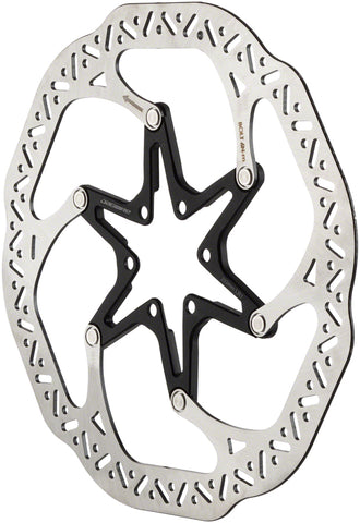 Jagwire Pro LR1 Disc Brake Rotor 203mm 6Bolt Silver/Black