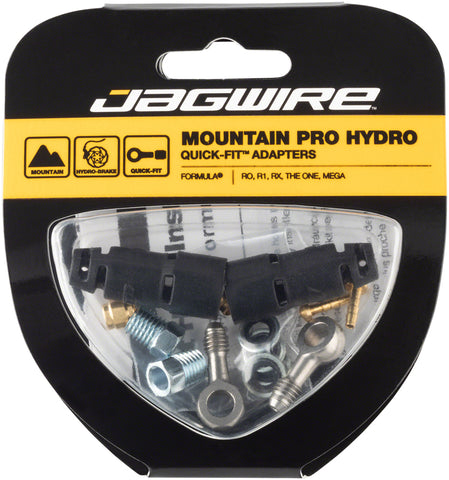 Jagwire Mountain Pro Disc Brake Hydraulic Hose QuickFit Adaptor for Formula