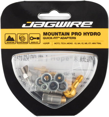 Jagwire Mountain Pro Disc Brake Hydraulic Hose QuickFit Adaptor for Hope