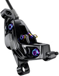 SRAM, G2 Ultimate A2, MTB Hydraulic Disc Brake, Front, Post mount, Disc: Not included, Black w/ Rainbow Hardware