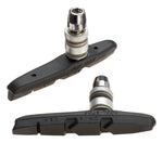 KoolStop Thinline Brake Shoe Threaded Post for Linear Pull Black