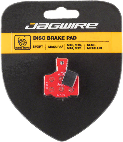 Jagwire Mountain Sport SemiMetallic Disc Brake Pads for Magura MT8 MT6 MT4