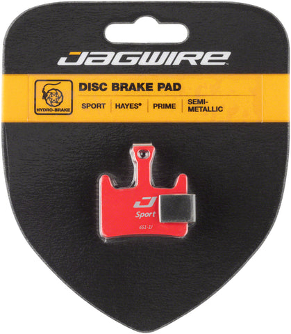 Jagwire Mountain Sport SemiMetallic Disc Brake Pads for Hayes Prime Pro Prime