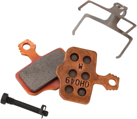 SRAM, 00.5315.035.010, Disc Brake Pads, Shape: Avid Elixir/SRAM Level/Force AXS HRD, Metallic, Pair