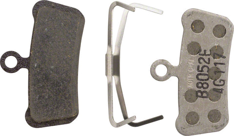 SRAM, Guide/Trail, Disc Brake Pads, Shape: SRAM Guide/Avid Trail, Organic, Pair, Alloy back plate