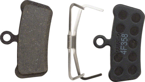 SRAM Disc Brake Pads Organic Compound Steel Backed Quiet For Trail Guide