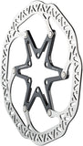Jagwire Pro LR1 Disc Brake Rotor 180mm 6Bolt Silver/Black