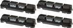 SwissStop FlashPro Set of 4 SRAM/Shimano Rim Brake Inserts Original Black