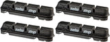SwissStop FlashPro Set of 4 SRAM/Shimano Rim Brake Inserts Original Black