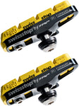 SwissStop Full FlashPro Pair of SRAM/Shimano Rim Brake Shoes and Pads Yellow