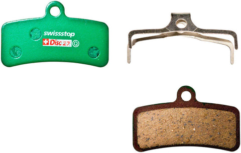 SwissStop Organic Compound Disc Brake Pad Set Disc 27 for Shimano 4Piston