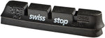 SwissStop RacePro Set of 4 Campagnolo Rim Brake Inserts Original Black
