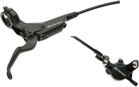 Hayes Dominion T2 Disc Brake and Lever Rear Hydraulic Post Mount Black