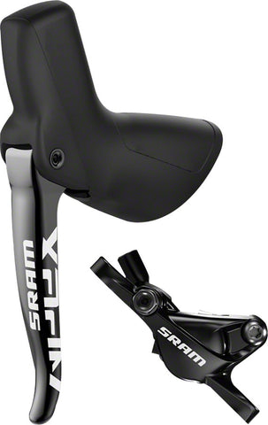 SRAM Apex 1 Disc Brake and Lever Front Hydraulic Post Mount Black A1