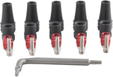 SRAM Red/Force A XS 2Pc Disc Brake Hose Fitting Kit 5 Threaded Hose Barbs 5