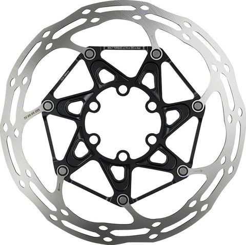 SRAM Centerline X Disc Brake Rotor 140mm 6Bolt Ti Bolts Silver/Black