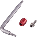 SRAM Bulk Hydraulic Brake Hose Fitting Kit with 50 Threaded Hose Barbs 50 Red