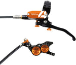 Hope Tech 4 V4 Disc Brake, Right/Rear - 74mm Orange