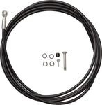 Magura Black Brake Hose 2500mm MT4/5/6/7/8 2500mm Pressed Banjo Fitting