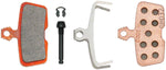SRAM Disc Brake Pads Sintered Compound Steel Backed Powerful For Code