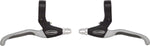 Tektro CL530RS Linear Pull Brake Levers Black/Silver