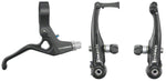 Tektro BMX Brake and Lever Set 930AL/313A/2P Black