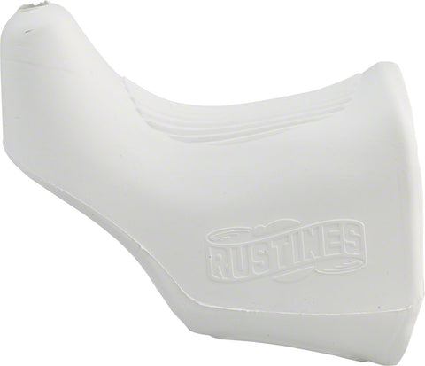 Rustines Campy Style Brake Hoods White Pair