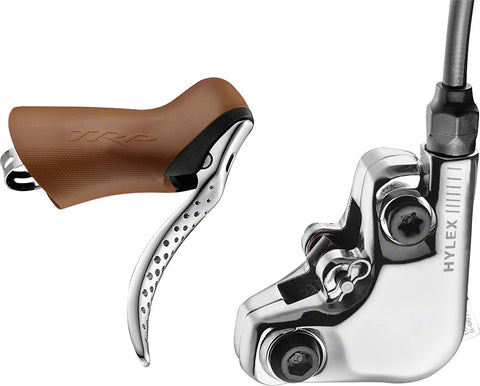 TRP Hylex RS Disc Brake and Lever Front Hydraulic Flat Mount EZ Plug