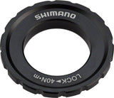 Shimano XT M8010 Outer Serration Centerlock Disc Rotor Lockring for use with
