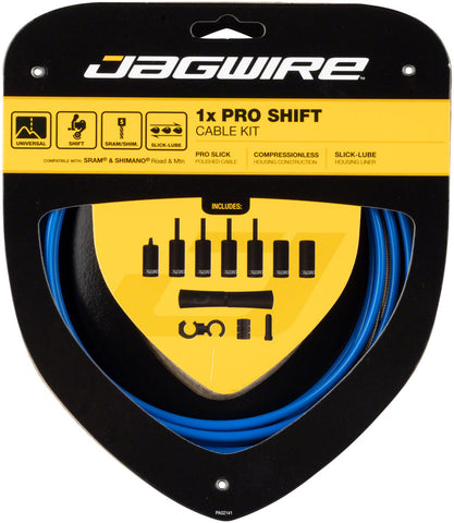 Jagwire 1x Pro Shift Kit Road/Mountain SRAM/Shimano SID Blue