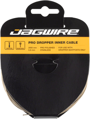 Jagwire Pro Dropper Polished Inner Cable 0.8mm x 2000mm