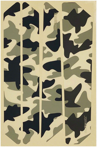 Muckynutz Camo Stay Protector - 4-Piece Black Gloss