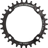 Wolf Tooth 104 BCD Chainring 30t 104 BCD 4Bolt DropStop Black