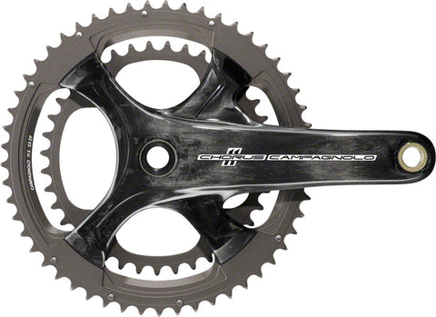 Campagnolo, Chorus UT, Crankset, 11 sp., 170mm, 39/53T, BCD:112/145, UltraTorque, 43.5mm, Black