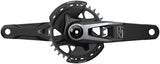 CRANKSET SRAM X0 EAGLE 170x32 Q174 CL55 DUB 2-GUARDS NoBB BK T-TYPE
