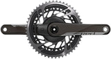SRAM, Red AXS Quarq, Power Meter Crankset, Speed: 12, Spindle: 28.99mm, BCD: Direct Mount, 46/33, DUB, 165mm, Black, Road