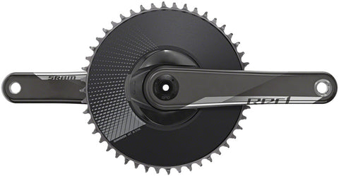 SRAM, Red 1 AXS, Crankset, Speed: 12, Spindle: 28.99mm, BCD: Direct Mount, 50, DUB, 172.5mm, Black, Road