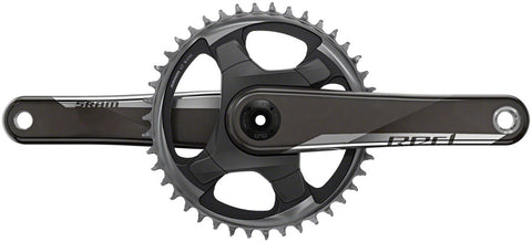 SRAM, Red 1 AXS, Crankset, Speed: 12, Spindle: 28.99mm, BCD: Direct Mount, 46, DUB, 172.5mm, Black, Road
