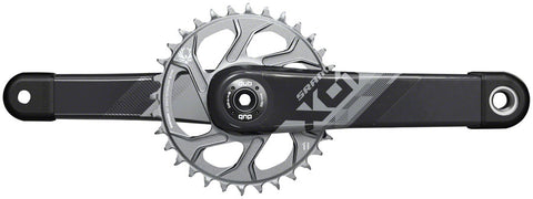 SRAM, X01 Eagle DUB, Crankset, Speed: 11/12, Spindle: 28.99mm, BCD: Direct Mount, 32, DUB, 175mm, Grey, Boost